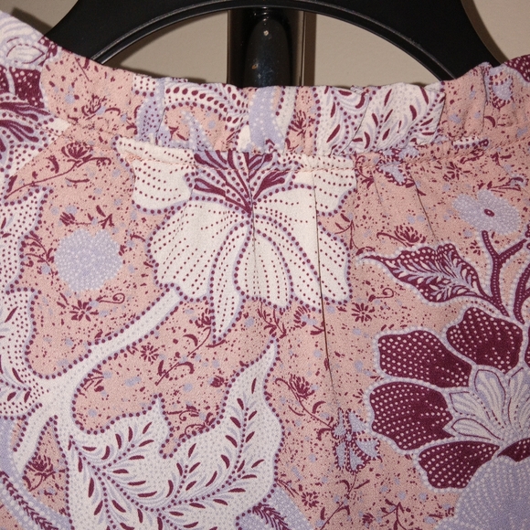 Joie Multi Colored Floral Print Top SP - Picture 8 of 12